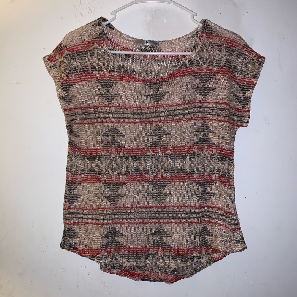 Knit t-shirt